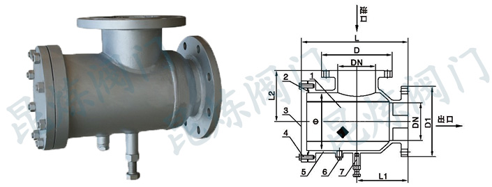 KS擴(kuò)散過(guò)濾器結(jié)構(gòu)圖- 上海昆煉閥門(mén)制造有限公司 KS擴(kuò)散過(guò)濾器結(jié)構(gòu)圖- 上海昆煉閥門(mén)制造有限公司