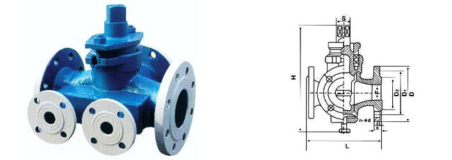 BX43W,BX44W瀝青專(zhuān)用保溫旋塞閥結(jié)構(gòu)圖- 上海昆煉閥門(mén)制造有限公司 BX43W,BX44W瀝青專(zhuān)用保溫旋塞閥結(jié)構(gòu)圖- 上海昆煉閥門(mén)制造有限公司