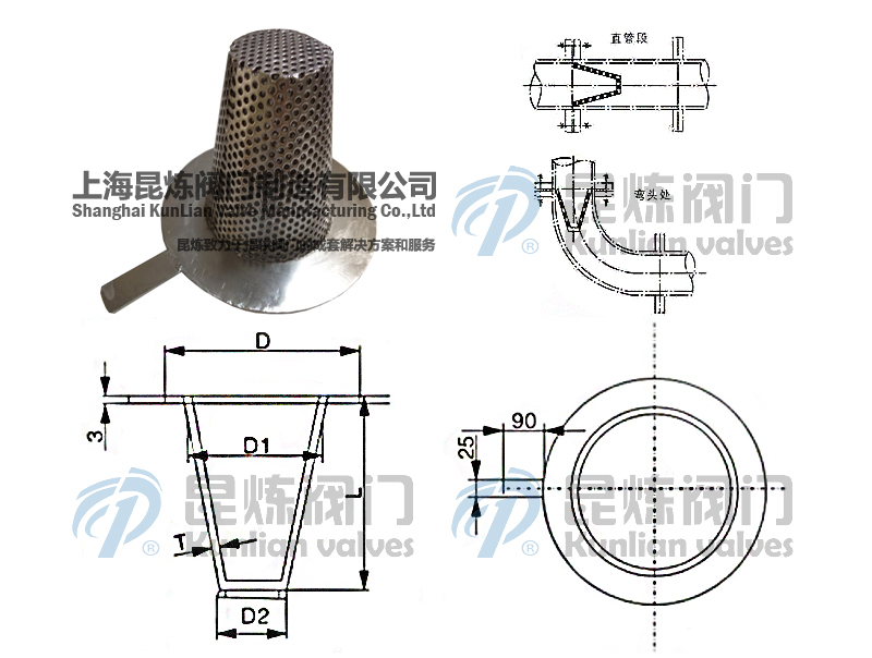 LS-2平底臨時過濾器結(jié)構(gòu)圖- 上海昆煉閥門制造有限公司 LS-2平底臨時過濾器結(jié)構(gòu)圖- 上海昆煉閥門制造有限公司
