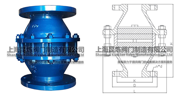 FWL-1管道阻火器結(jié)構(gòu)圖- 上海昆煉閥門制造有限公司 FWL-1管道阻火器結(jié)構(gòu)圖- 上海昆煉閥門制造有限公司
