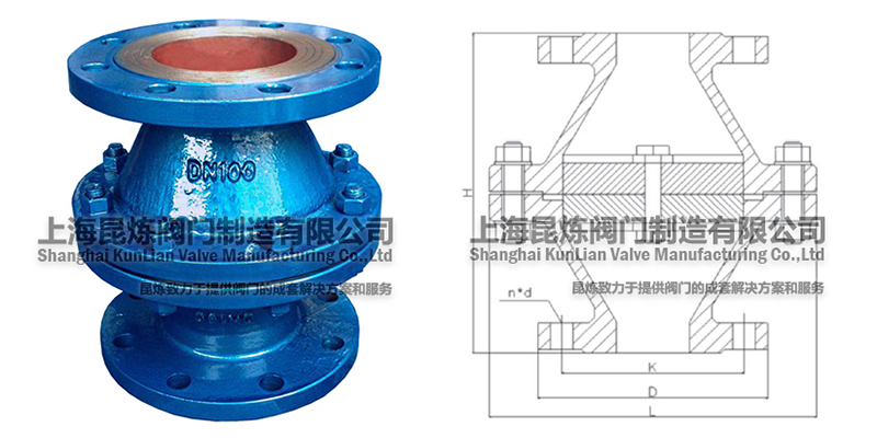 GZW-1、ZHQ-B管道阻火器結(jié)構(gòu)圖- 上海昆煉閥門制造有限公司 GZW-1、ZHQ-B管道阻火器結(jié)構(gòu)圖- 上海昆煉閥門制造有限公司