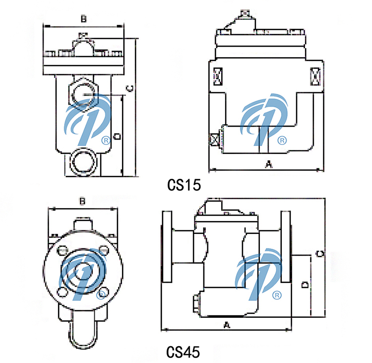CS45���m����Ͱʽ������ˮ�y�Y(ji��)��(g��u)�D- �Ϻ������y�T�������޹�˾